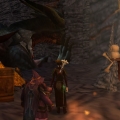 Never listen to Glendril Draigoch! The mighty dragon proved easy to fell this time after falling for Glendril's 'I bet you can't get your head in and out of that hole' routine. You see, the ears...